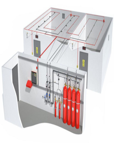 Server Fire Suppression System